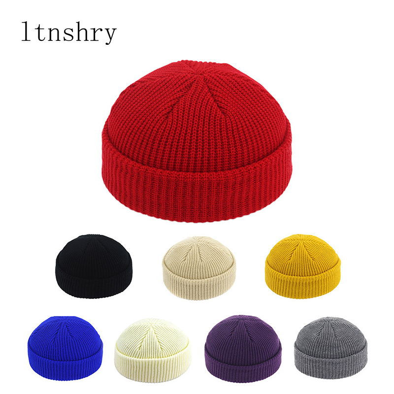 Beanie Cuffed Knit - 비니 유니섹스 모자 골지 니트 커프드