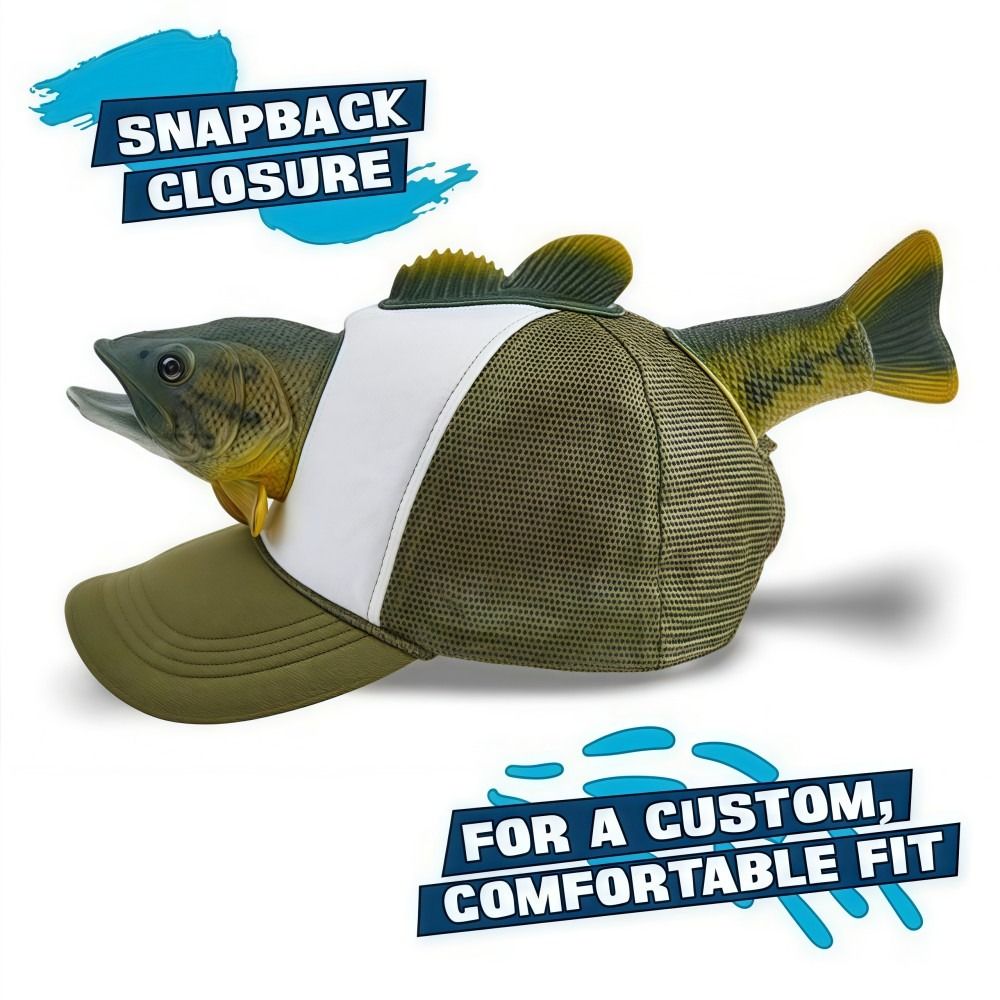 재미있는 3D 물고기 동물 트러커 모자 메쉬 조절 가능 - Trucker Cap Mesh 리뷰 및 가격