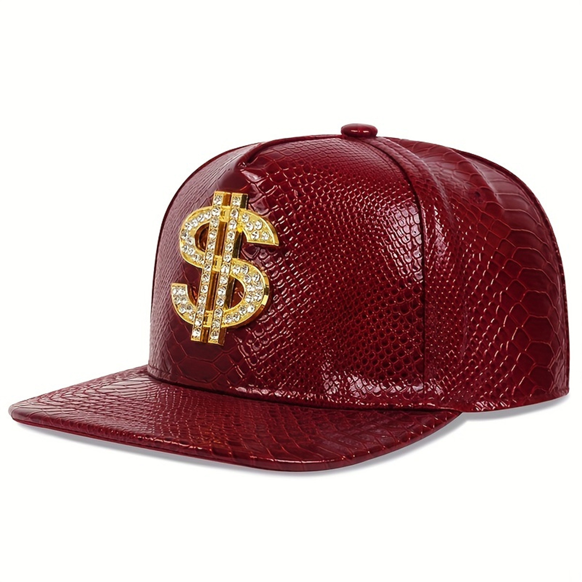 가죽 메탈릭 달러 기호 야구 모자 남성 여성 조절 가능 - Snapback Hat Flat 리뷰 및 가격