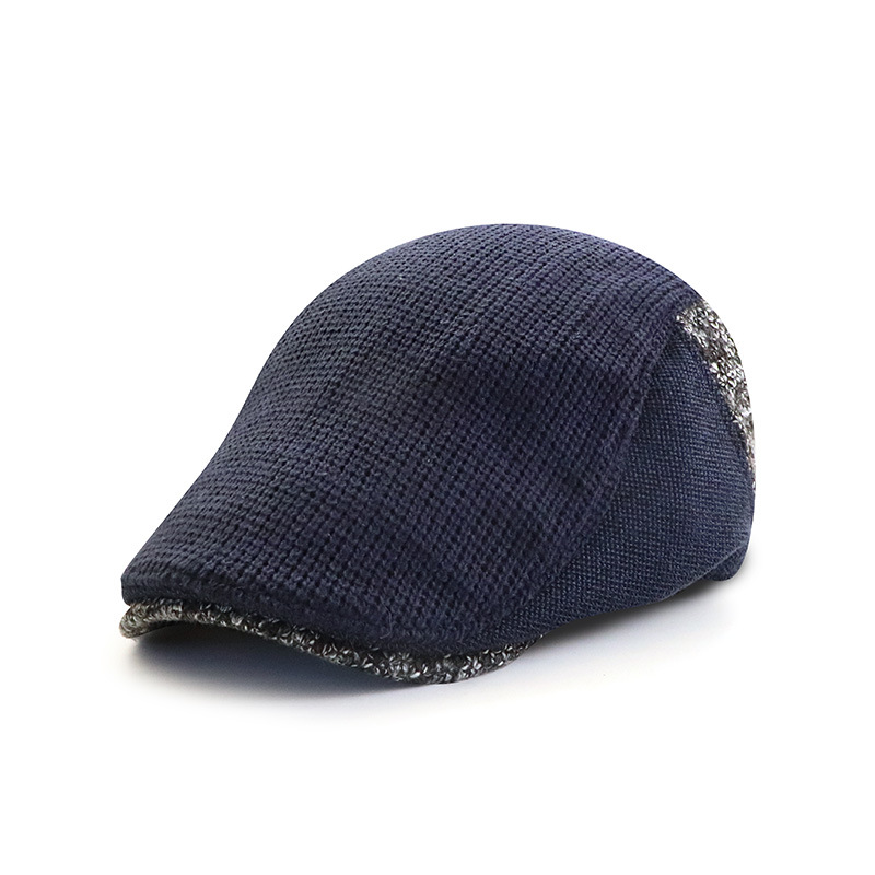 남성용 뉴스보이 모자, 두꺼운 가을 겨울 빈티지 헤링본 - Snapback Hat Flat 리뷰 및 가격